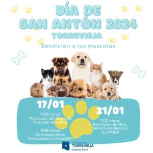 San Anton de Abad pet blessings in Torrevieja