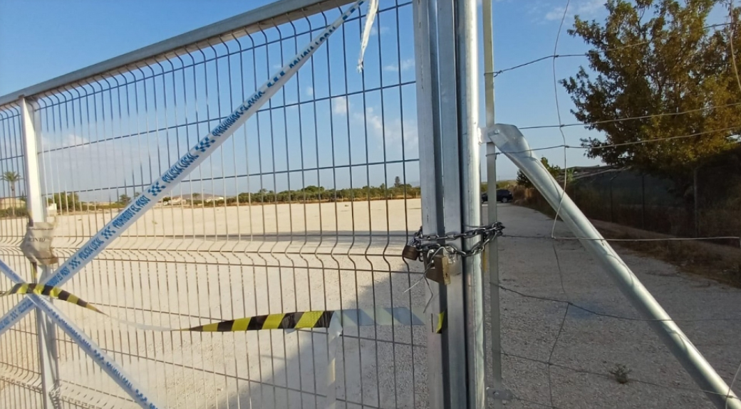 Elche completes vehicle removal from illegal airport parking